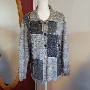 Alfred Dunner color blocking sweater